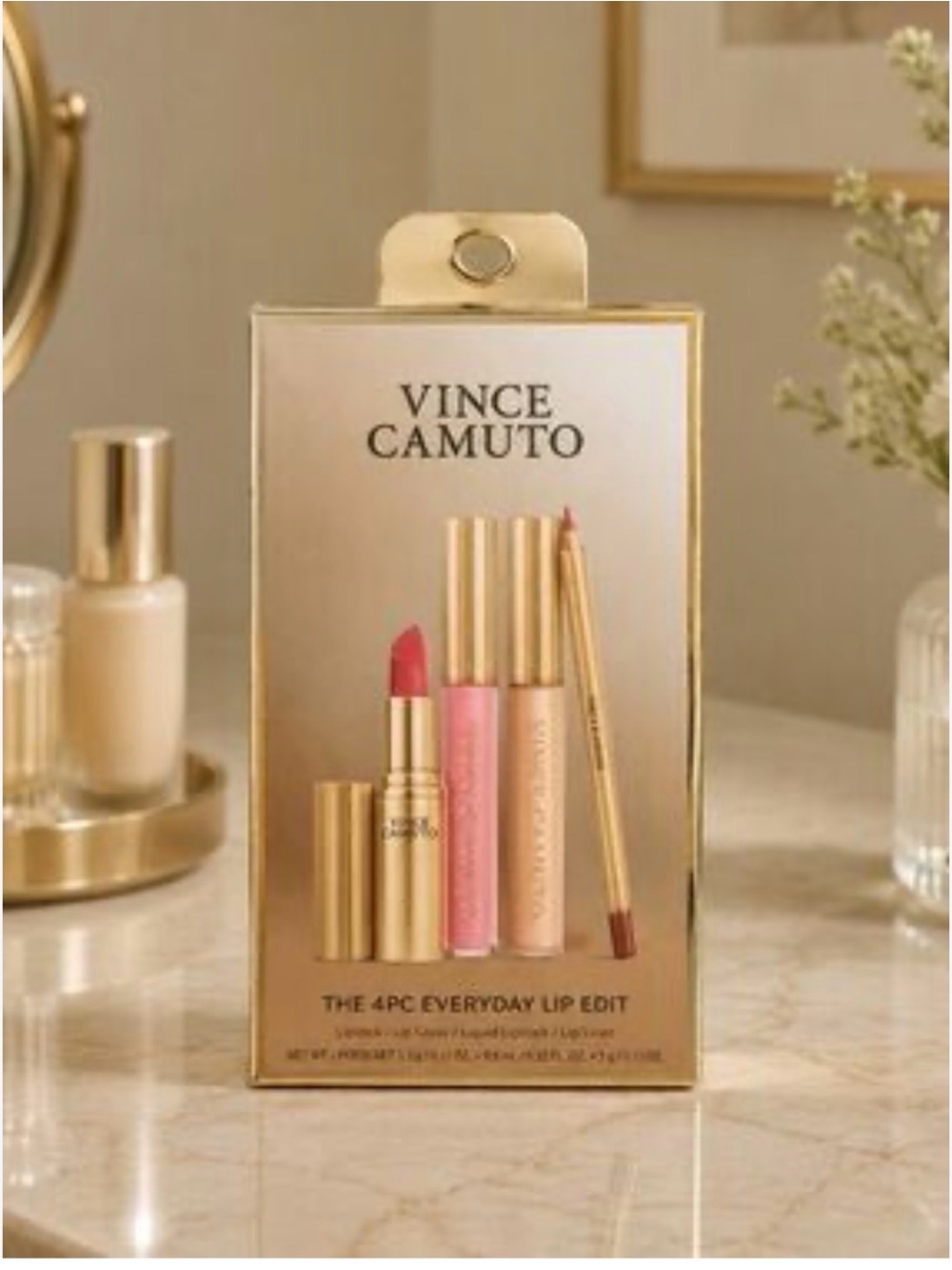 Vince Camuto Lip Set in Pink & Nude Shades